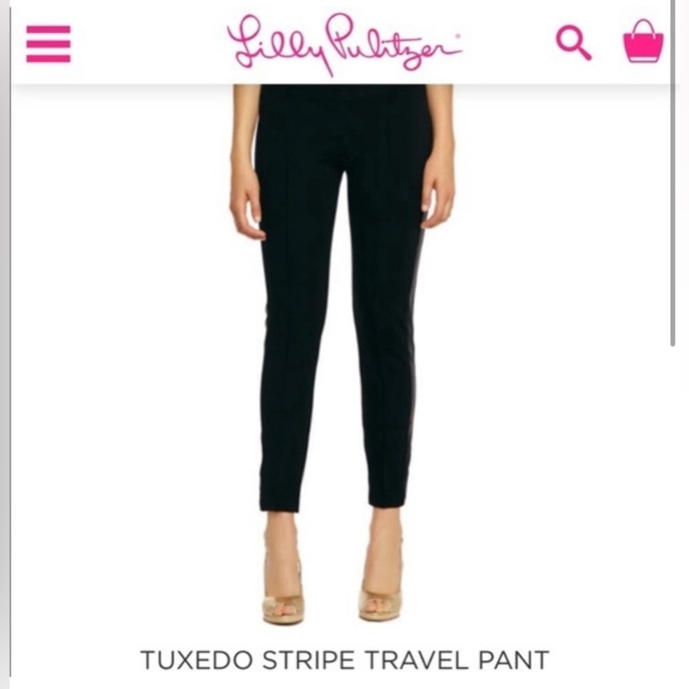 Lilly Pulitzer Tuxedo Travel Pant